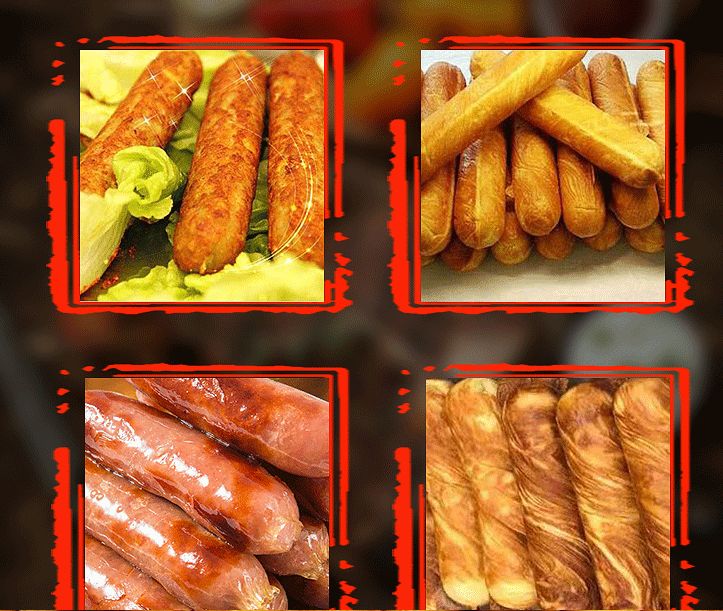 Hot dog roasting machine, five-compartment milk stick machine, commercial Danish crispy milk stick machine details Picture