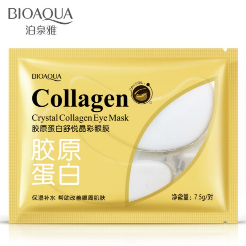 Poquanya collagen Hyatt Color Eye mask Nourishing moisturizing eye mask patch to remove dark circles eye care full figure