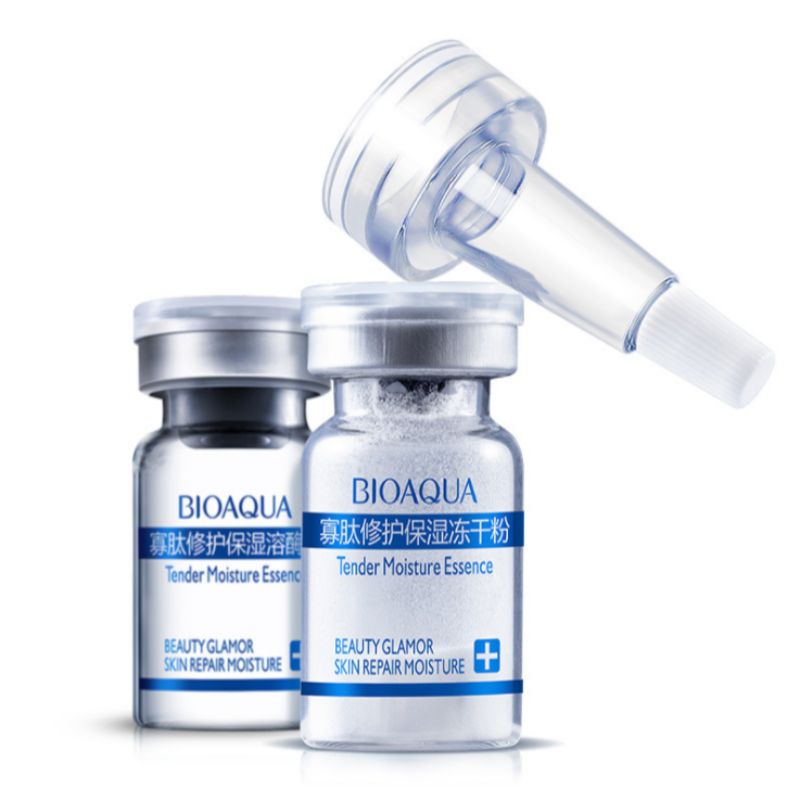 Poquanya Oligopeptide repair moisturizing Lyophilized powder Brightening skin nourishing and rejuvenating Skin lyophilized powder skin care products sensitive skin can be moisturized with essence