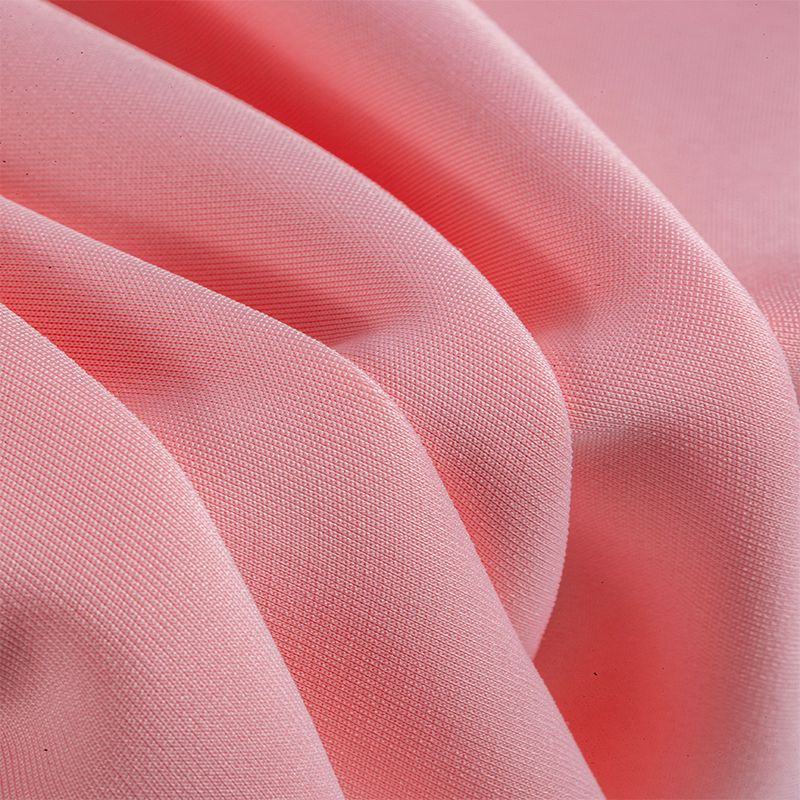 75D/72F air layer knitted fabric is skin-friendly and soft, with double-sided healthy fabric elastic air layer in stock Item Picture