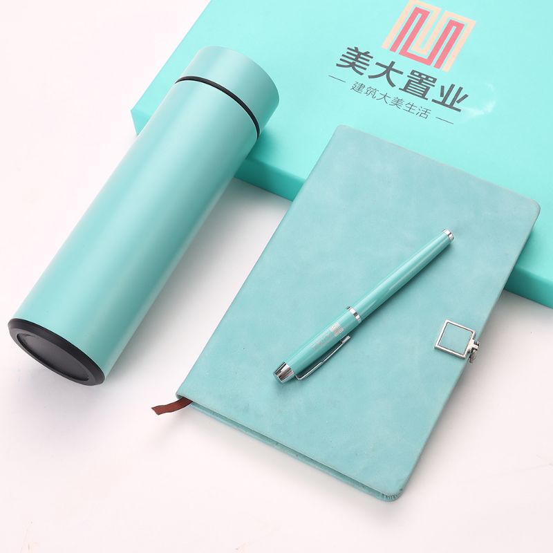Hotel empresa escuela give set laptop gift taza térmica gift set details Picture