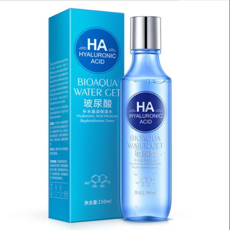 Poquanya Hyaluronic acid Essence Toner replenishes, nourishes and moisturizes
