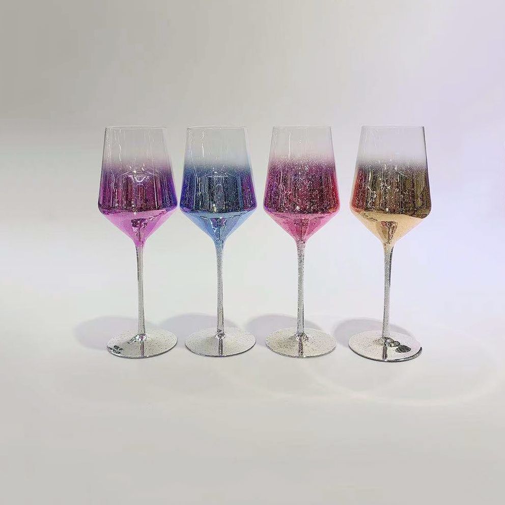 Creative Starry Sky Glass, Red Wine Glass, Brandy Glass, Champagne Glass, Whisky Glass, Home Cold Drink Water Cup Set. Report: This Product Does Not Support Seven-Day No-Reason Return Specification drawing