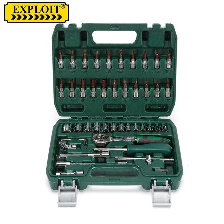 EXPLOIT Large 46pcs tool box set 100468