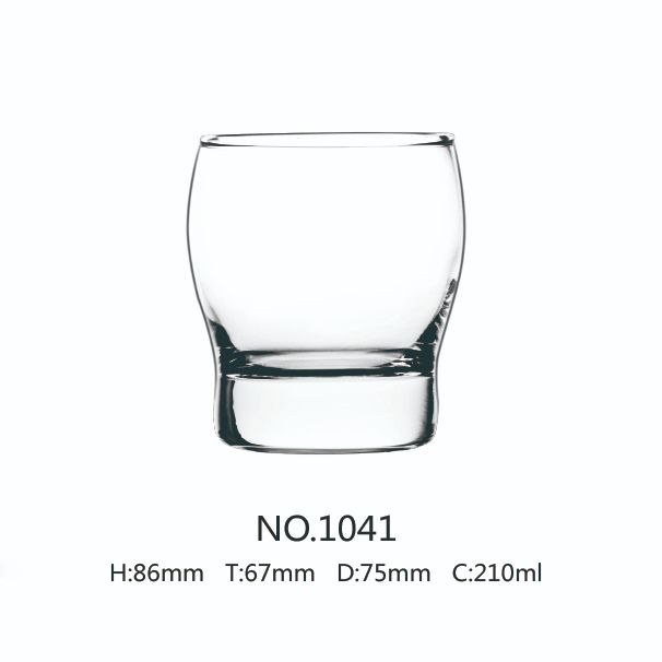 Thickened glass water glass, beer glass, Lo glass, foreign wine glass, whisky glass, TKV, special for bars Specification image