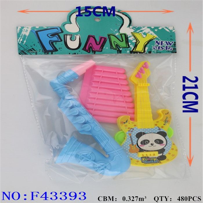 玩具外贸 仿真吉他 安抚逗乐幼儿早教益智玩具夜市地摊货源婴儿玩具 义乌小商品城 F43393详情1
