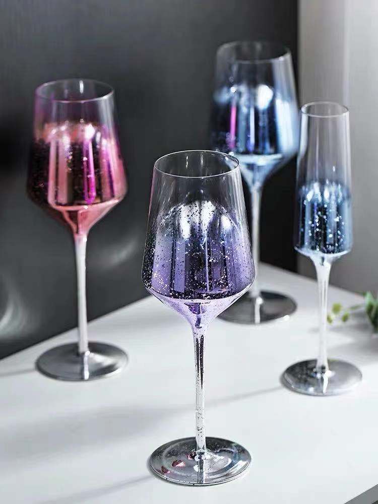 Creative Starry Sky Glass, Red Wine Glass, Brandy Glass, Champagne Glass, Whisky Glass, Home Cold Drink Water Cup Set. Report: This Product Does Not Support Seven-Day No-Reason Return Application Scenario