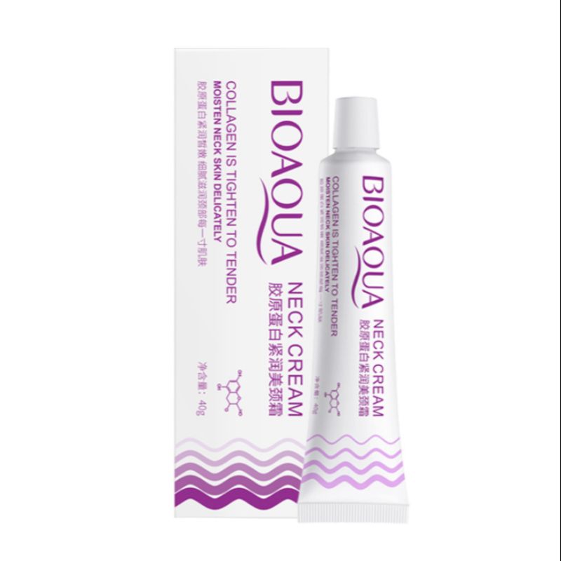 Poquanya Collagen Tight Moisturizing and beauty neck cream moisturizing and tightening to improve fine lines neck repair cream