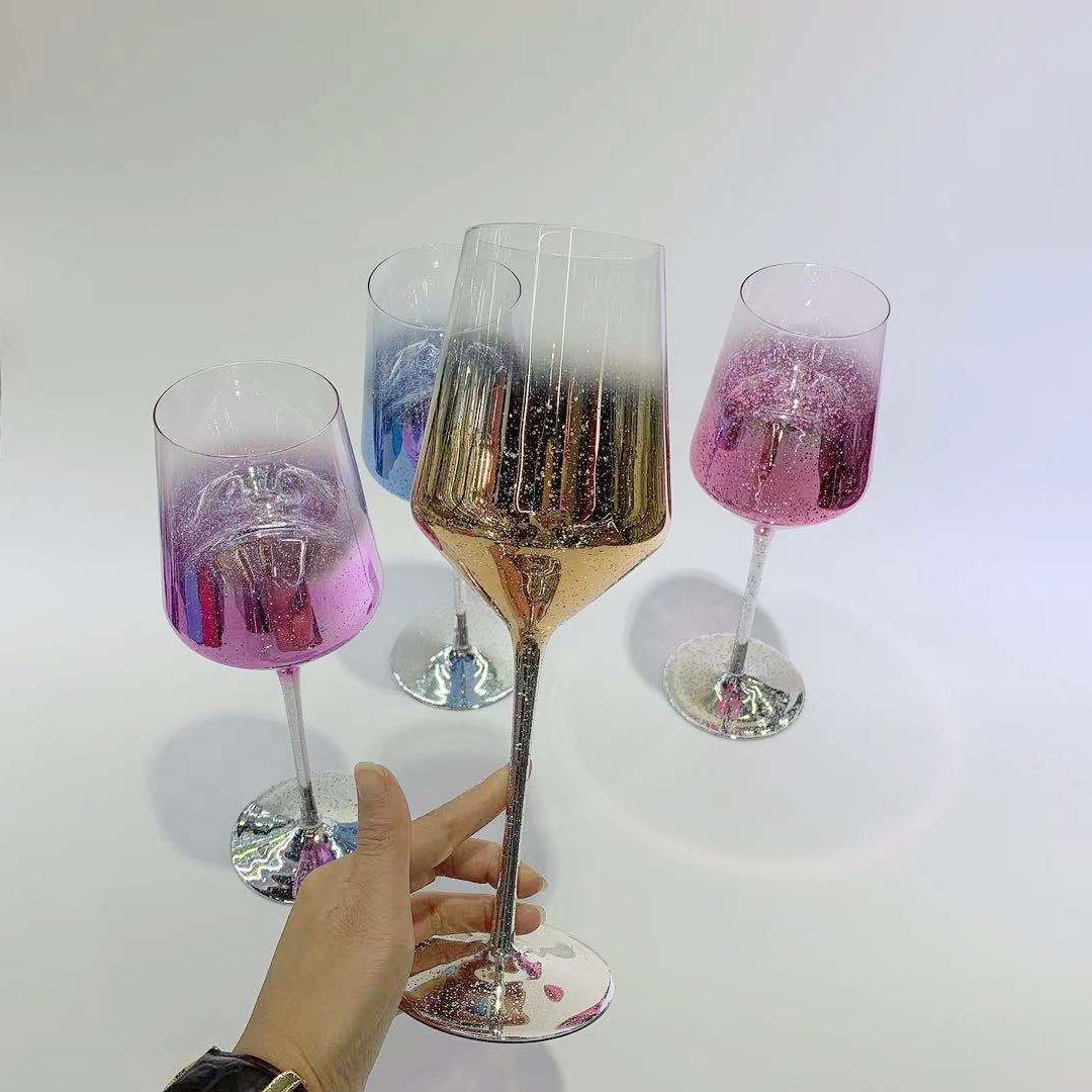 Creative Starry Sky Glass, Red Wine Glass, Brandy Glass, Champagne Glass, Whisky Glass, Home Cold Drink Water Cup Set. Report: This Product Does Not Support Seven-Day No-Reason Return