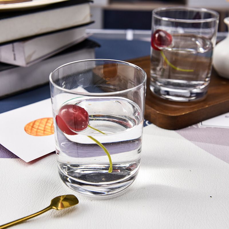 Whisky cups, foreign wine glasses, European spirits wine sets, ktv and hotel supplies cups, thick-bottomed glass cups, ins factory direct sales details Picture