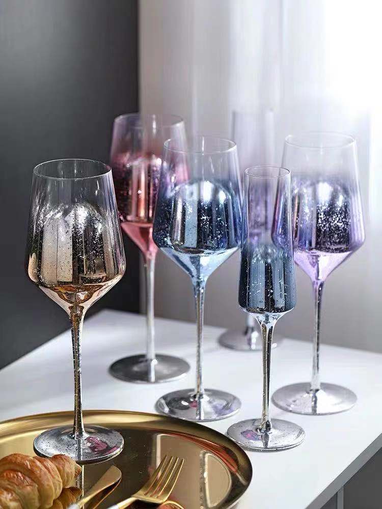 Creative Starry Sky Glass, Red Wine Glass, Brandy Glass, Champagne Glass, Whisky Glass, Home Cold Drink Water Cup Set. Report: This Product Does Not Support Seven-Day No-Reason Return details Picture