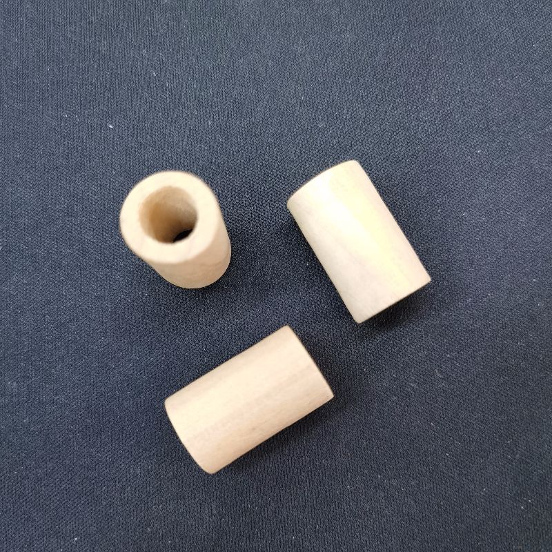 DIY散珠串珠木珠25*15大孔米珠，孔径0.9mm