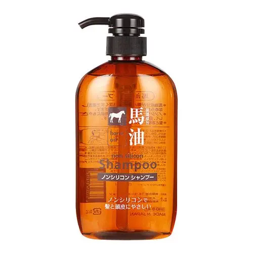 熊野咖思美马油洗发水600ml