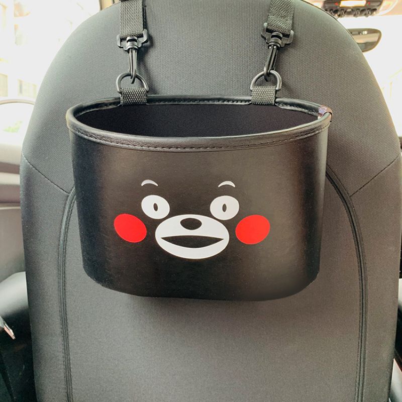 TS Car storage bag Cute hanging bag Car seat storage net multi-functional car seat back storage bag