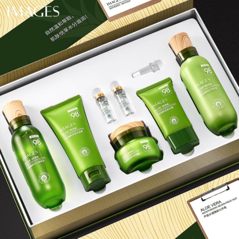 Imagi Aloe Vera Package moisturizing and brightening facial care Moisturizing and tender aloe gel box