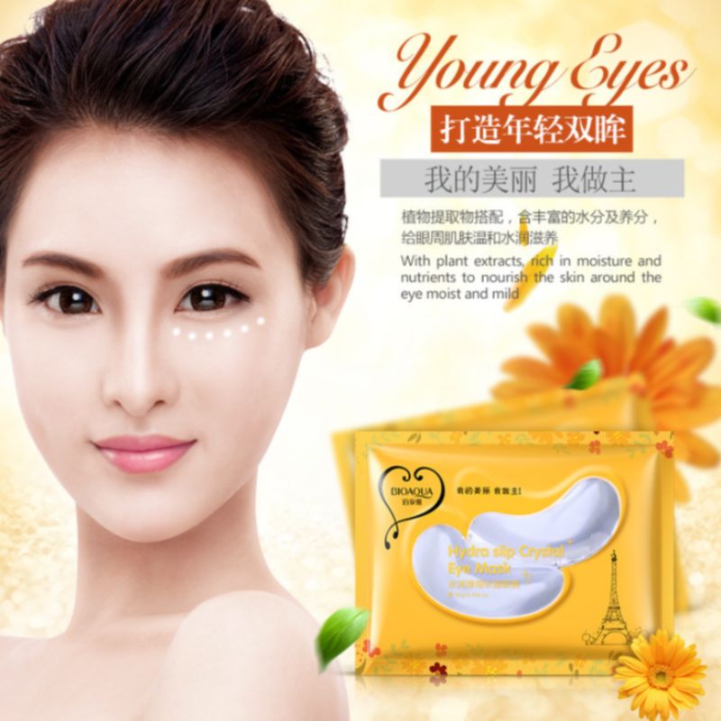 Poquanya moisturizing elastic crystal eye mask moisturizing and soothing eye mask Application Scenario