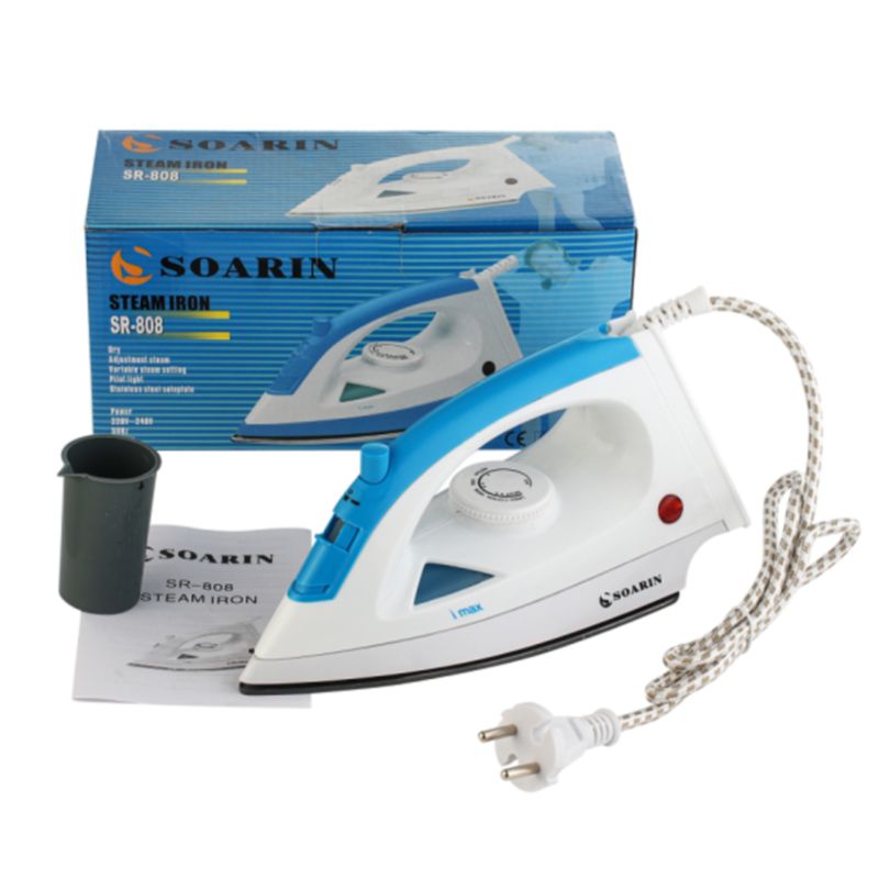 Export English Regulation Household Steam Iron Hotel Gifts Custom Teflon Board Sr-808 Fluorine Plate Application Scenario