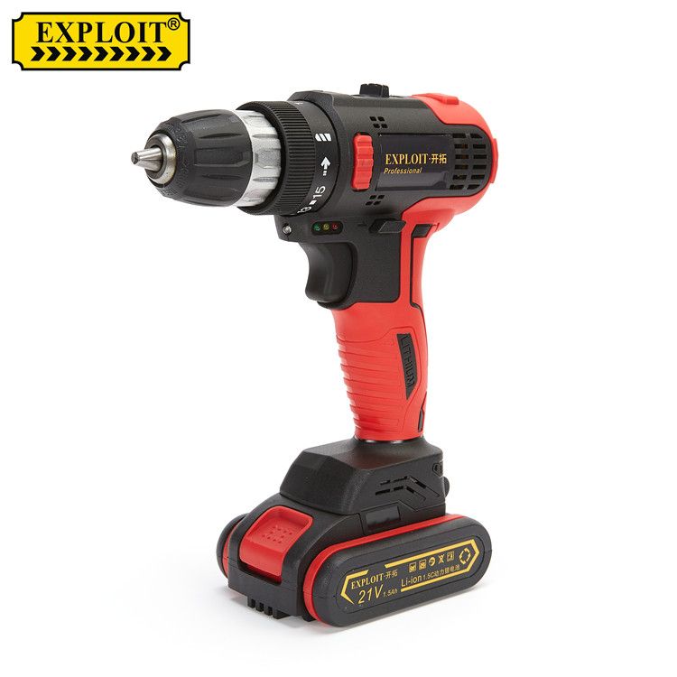 EXPLOIT 21v brushless electric drill set 552030A