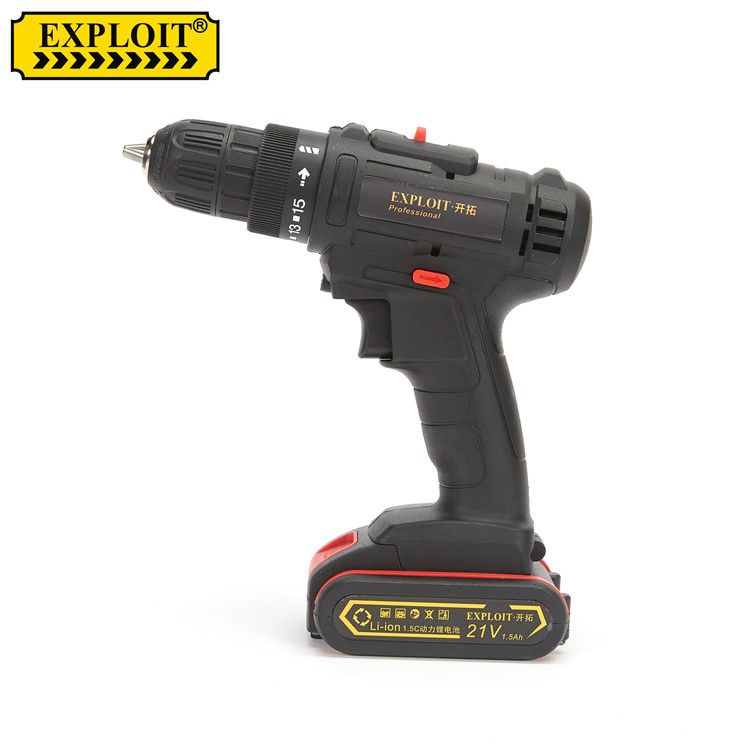EXPLOIT 21v brushed electric drill set 552074A