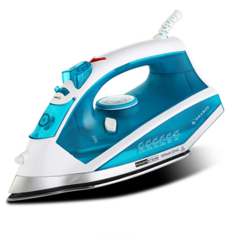 [Export English] Export Stainless Steel Steam Iron Hand-Held Five-Speed Temperature Control Iron Sr-088 Steel Plate details Picture