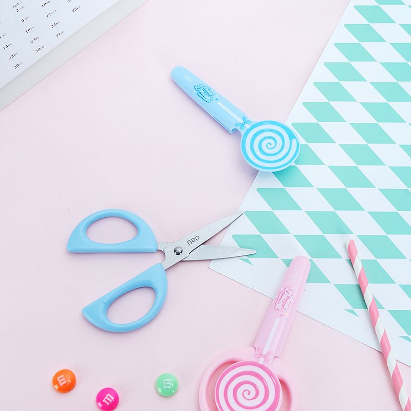 Deli 6069 cartoon scissors Item Picture