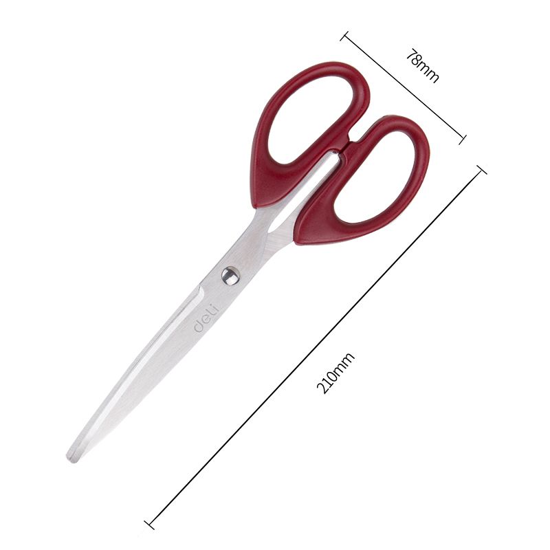 Deli 6010 scissors Specification image