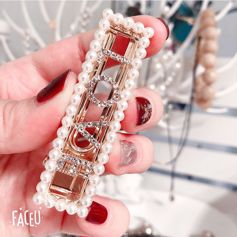 韩国ins少女蝴蝶发夹温同款边夹森系超仙 镶钻刘海夹卡子发饰