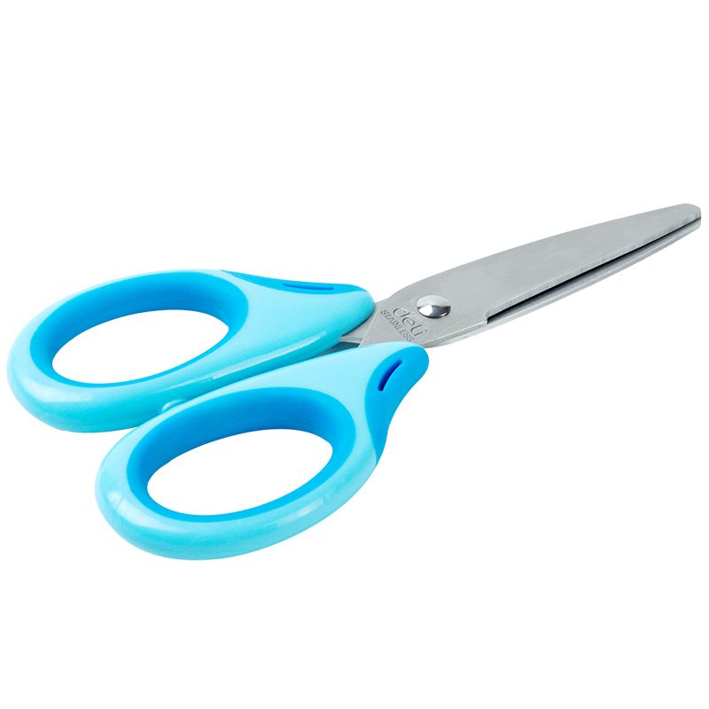 Deli 6068 student scissors details Picture