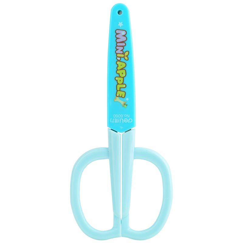 Deli 6060 student cartoon Scissors Application Scenario