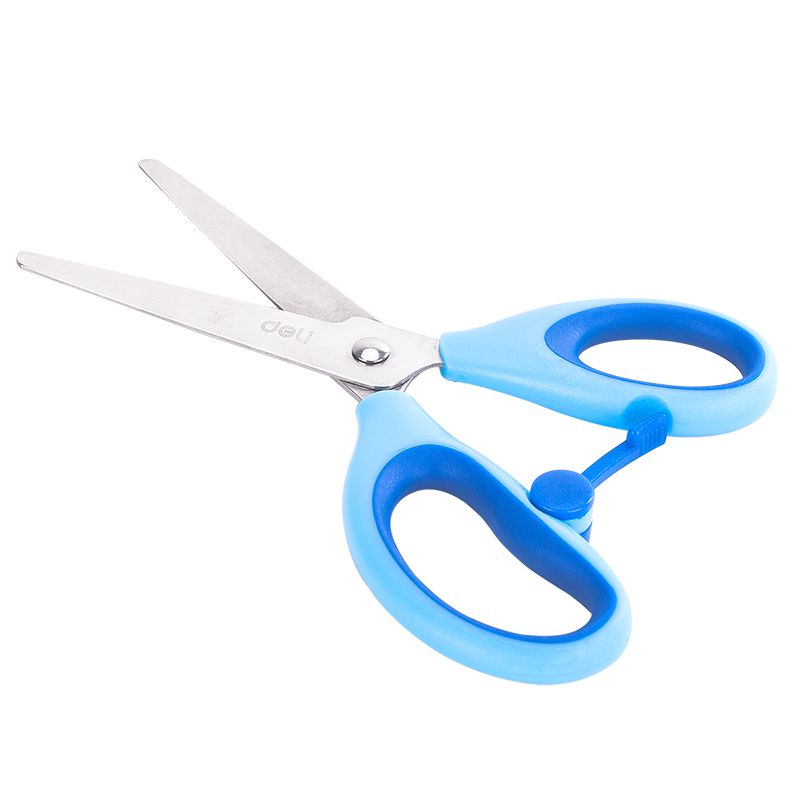 Deli 6077 student scissors details Picture