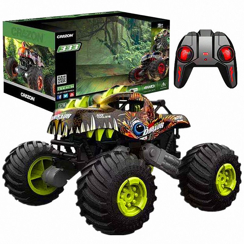 RC CAR Bigfoot Remote Control Off-road Vehicle 1:16 Large Wheel semi-climbing charging remote control vehicle