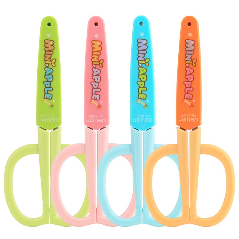 Deli 6060 student cartoon Scissors