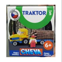 捷克进口玩具CHEVA#5拖拉机套件