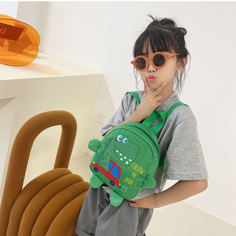 Cartoon dinosaur children's anti-wandering backpack Specification image