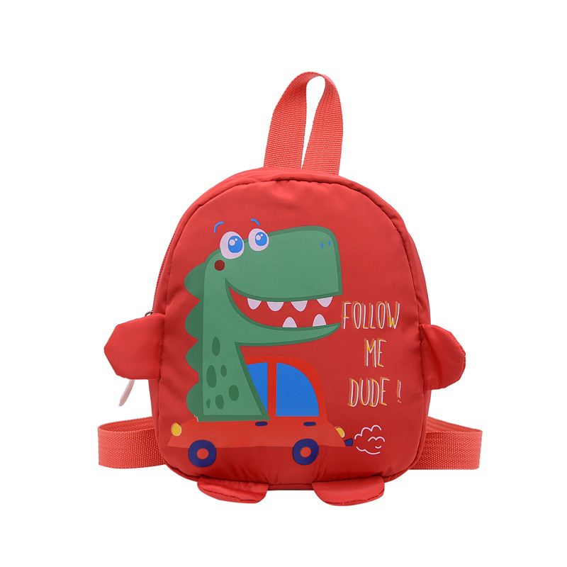 Cartoon dinosaur children's anti-wandering backpack