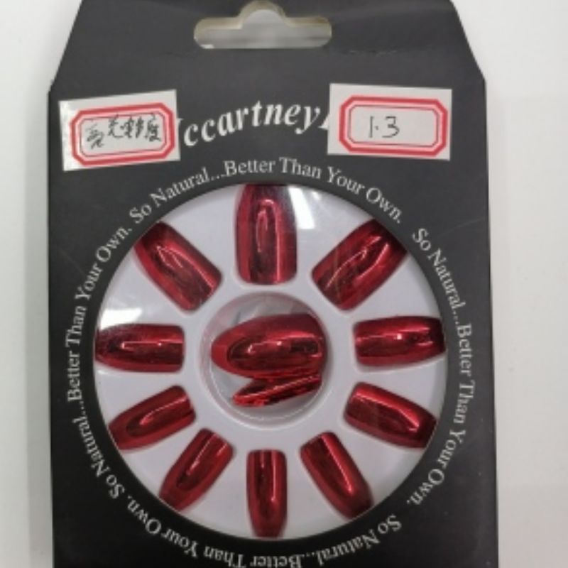 Foreign trade single-color electroplated bright nail art details Picture