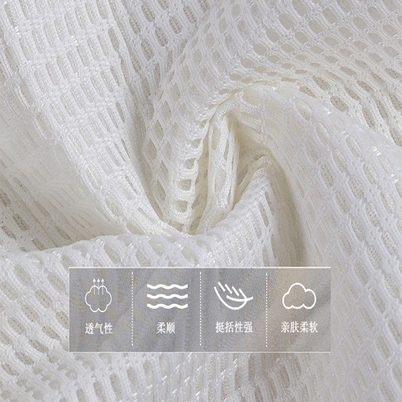 Available sandwich mesh car seat cushion shoe fabric decorative mesh fabric breathable comfortable fabric