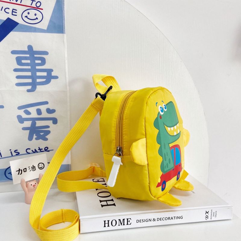 Cartoon dinosaur children's anti-wandering backpack Item Picture