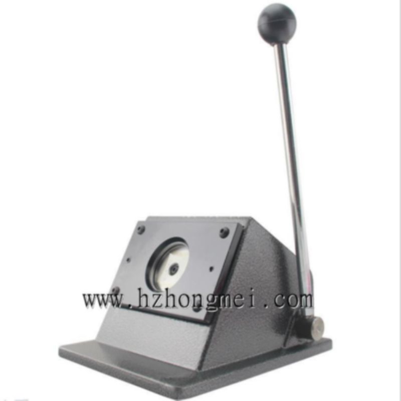 胸章专用切圆刀 44mm马口铁徽章切圆器 手动台式切卡机切纸机图