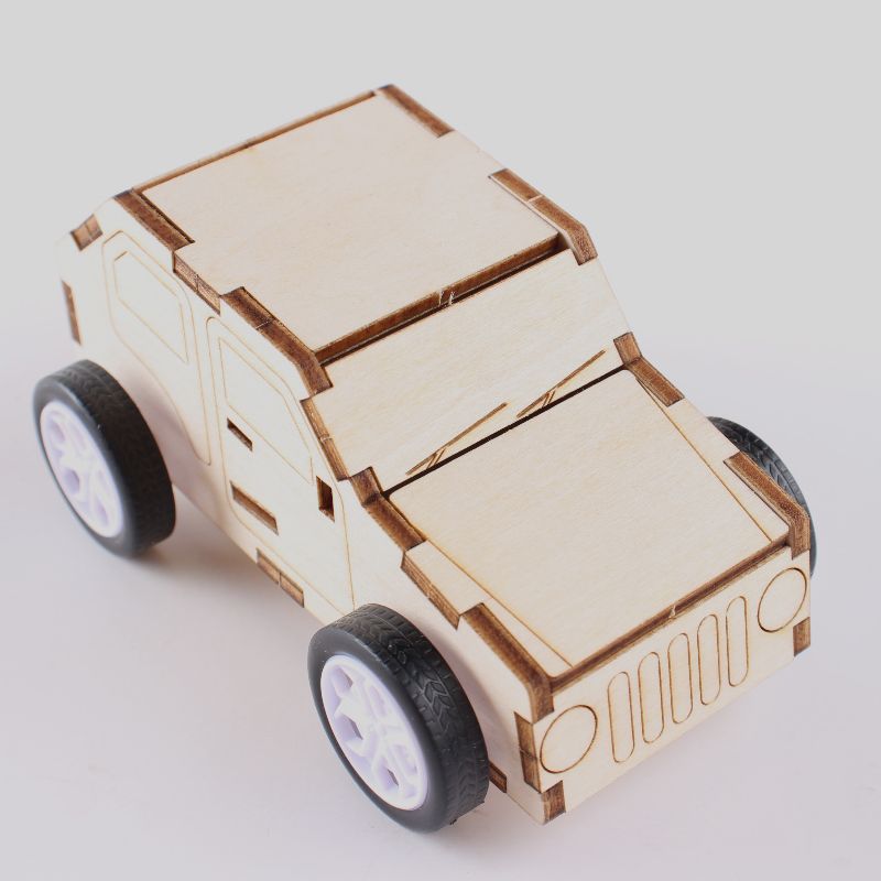 科学实验DIY回力车科技小制作材料包中小学生拼装益智科教玩具详情图5