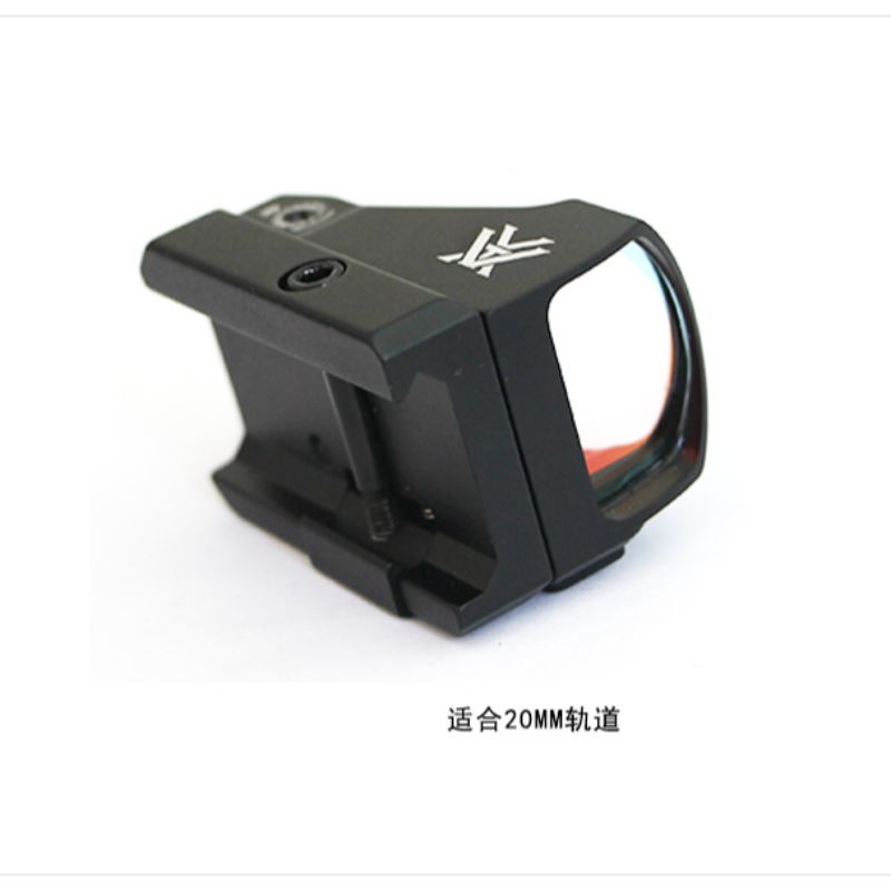 Metal shock-resistant 20mm clip adjustable metal internal red dot sight JH703 Specification image