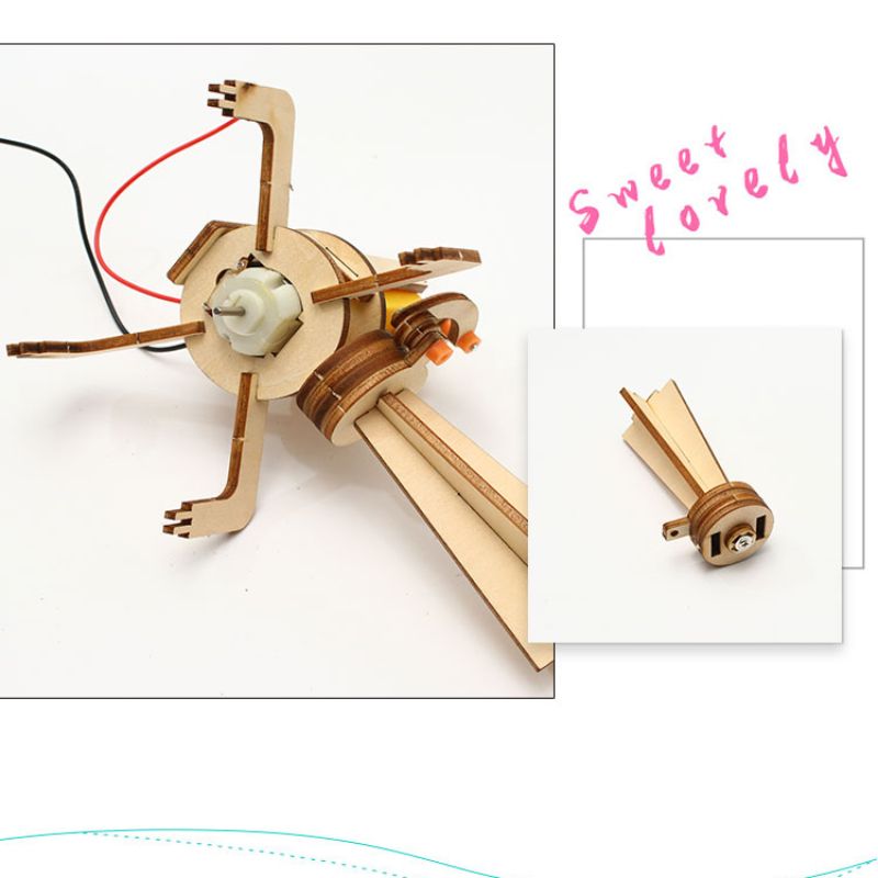 厂家直销 科技小制作diy手工摇头电风扇儿童科学小实验课stem玩具详情4
