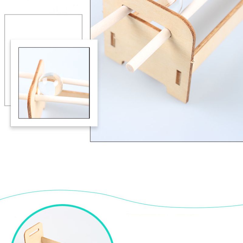 科学实验玩具科技小制作小学生diy手工制作材料包套装双轨怪坡详情4