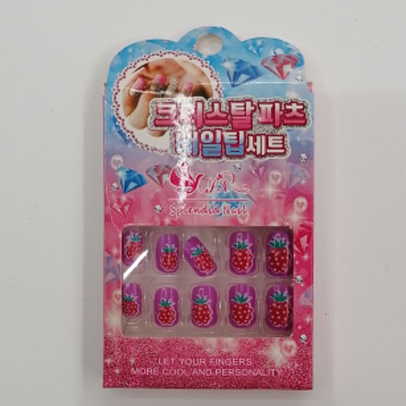 Export cartoon printed nail art patches details Picture