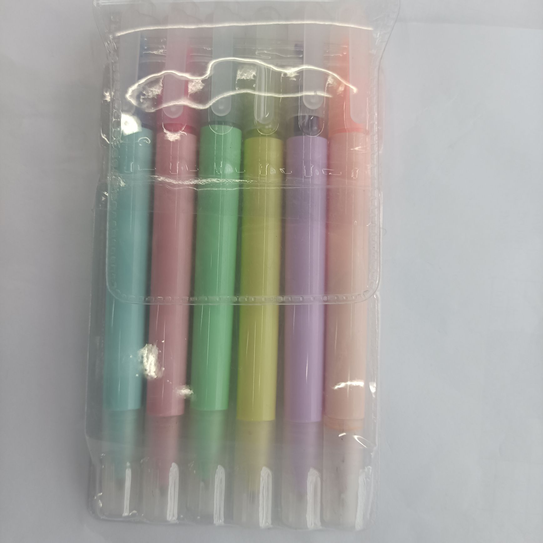 Six Candy Highlighters Specification drawing