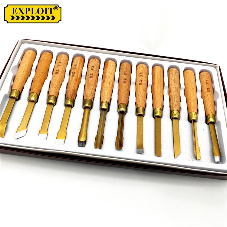 EXPLOIT 12Pieces Carving Tools 106076-A