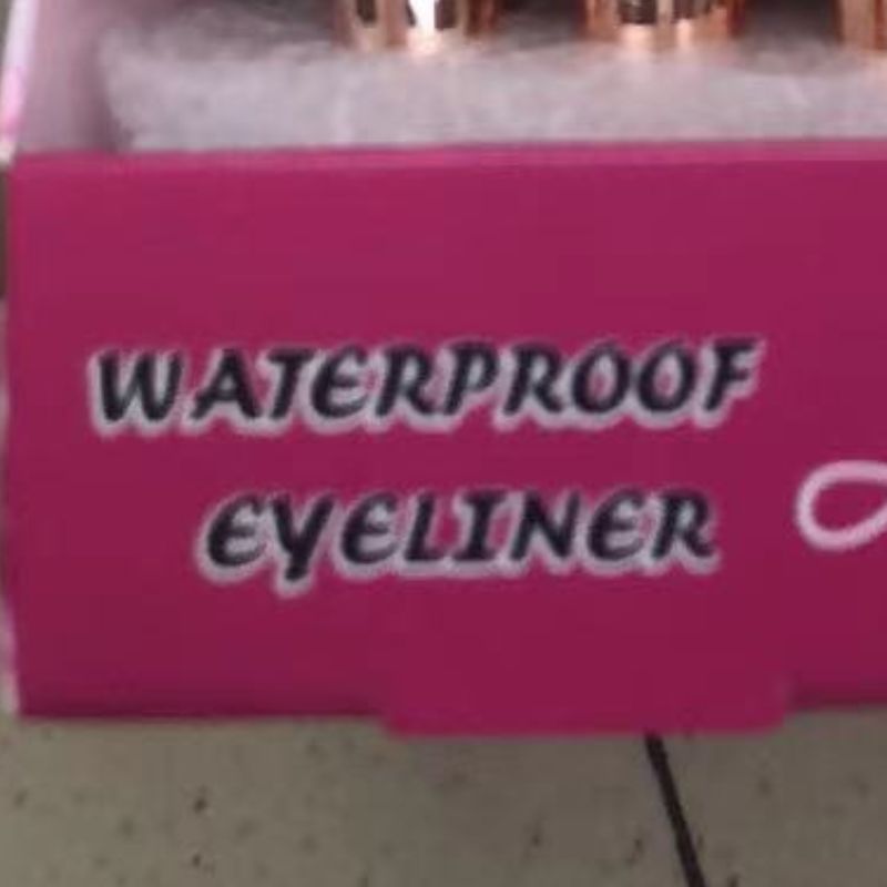 Eyeliner Pencil Specification drawing