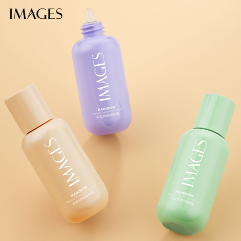 Rainbow Moisturizer Moisturizing mild concealer Primer Brightening skin Natural nude BB Cream