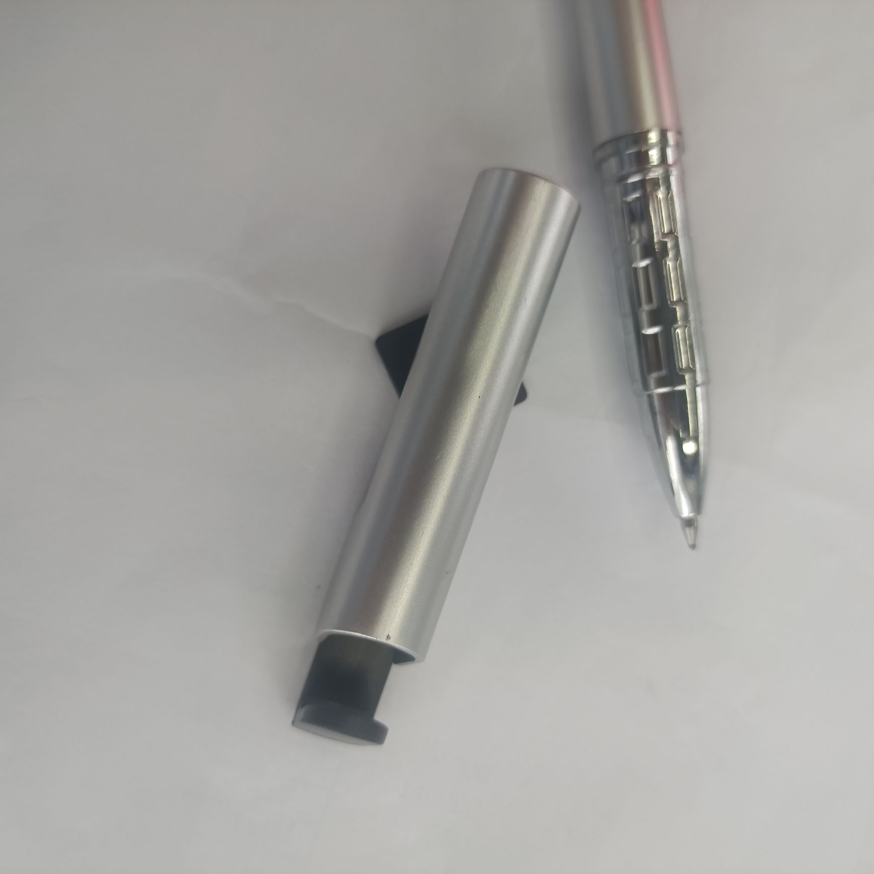 Qr Code Touch Stand Neutral Pen Specification drawing