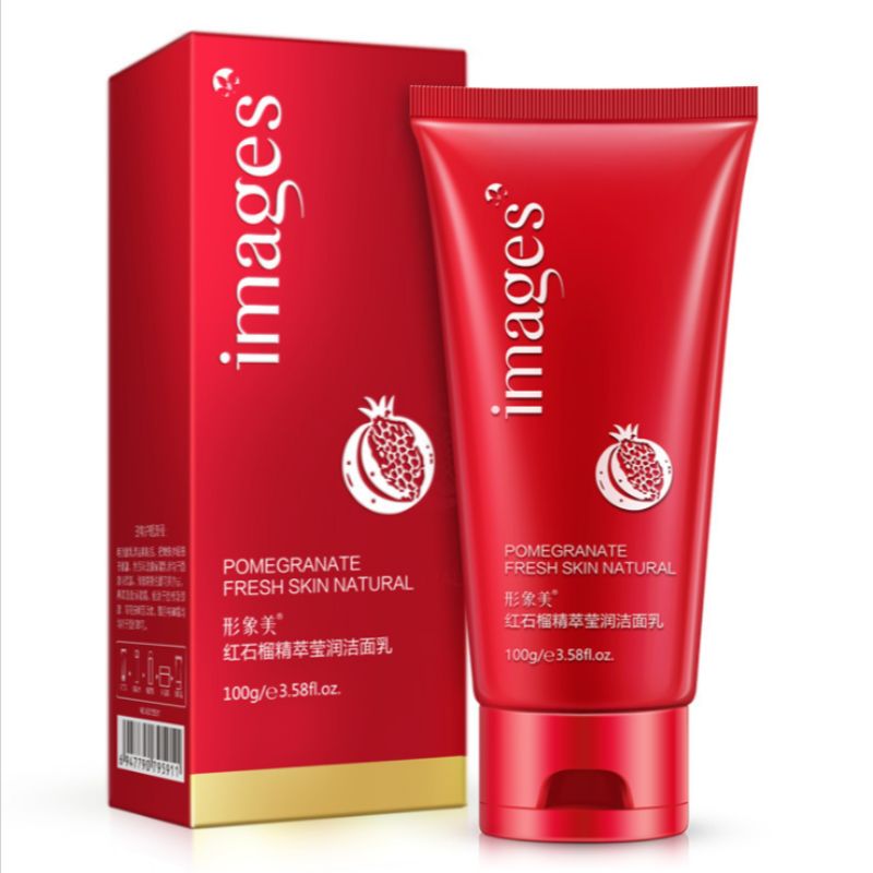 Image Beautify pomegranate Bright brightening facial Cleanser Plant Personal Cleansing series Facial cleanser beautify muscle Facial Cleanser Red pomegranate